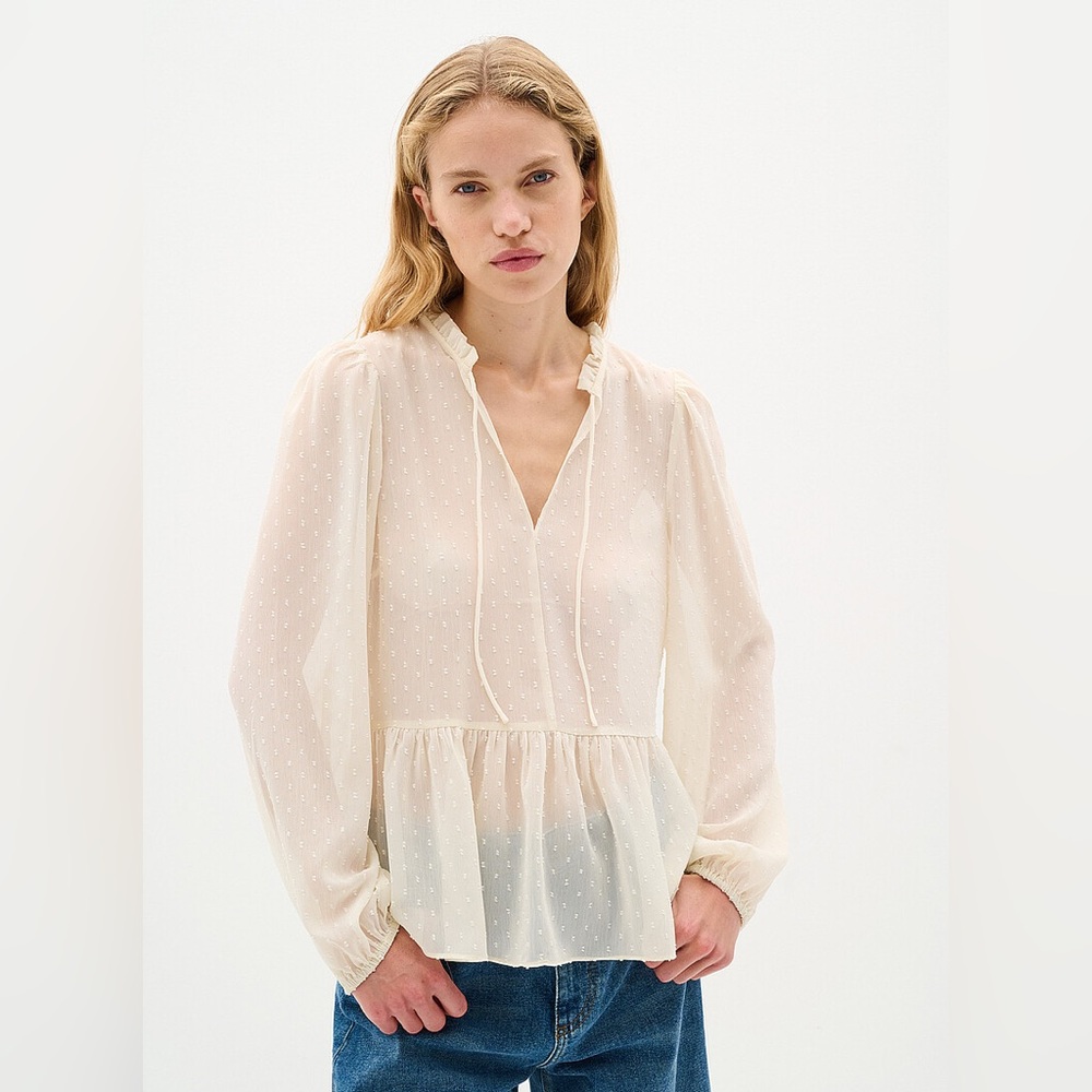 Elegant Cream Blouse